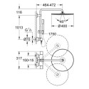 System Prysznicowy Z Termostatem Rainshower System 27174001 Grohe System Prysznicowy Z Termostatem Rainshower System 27174001 Grohe