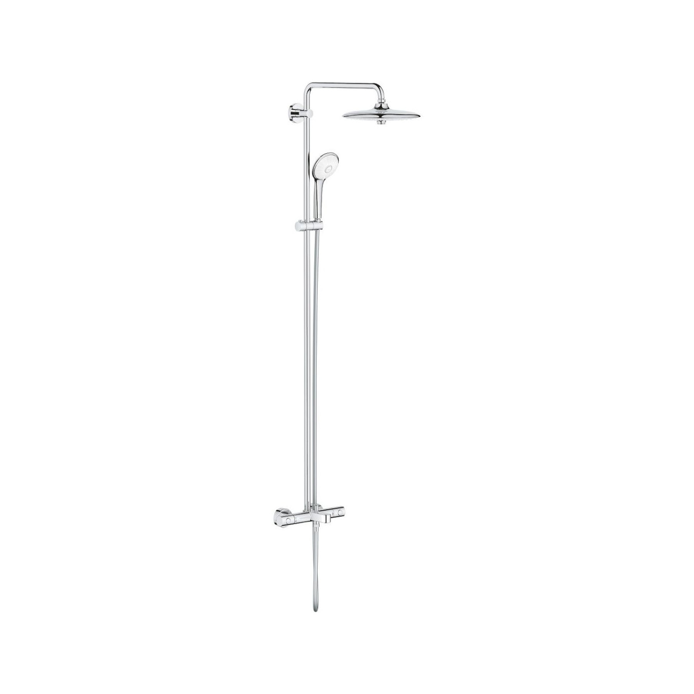 System Wannowo-Prysznicowy Z Termostatem Euphoria System 27475002 Grohe System Wannowo-Prysznicowy Z Termostatem Euphoria System 27475002 Grohe