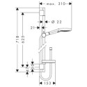 Zestaw Prysznicowy Raindance Select S 120 3jet 26630000 Hansgrohe Zestaw Prysznicowy Raindance Select S 120 3jet 26630000 Hansgrohe