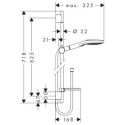 Zestaw Prysznicowy Raindance Select E 120 3jet 26620000 Hansgrohe Zestaw Prysznicowy Raindance Select E 120 3jet 26620000 Hansgrohe