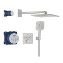 Zestaw Prysznicowy Z Deszczownicą Rainshower Smartactive 310 Cube Grohtherm SmartControl 34864DC0 Grohe Zestaw Prysznicowy Z Deszczownicą Rainshower Smartactive 310 Cube Grohtherm SmartControl 34864DC0 Grohe