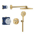 Zestaw Prysznicowy Z Deszczownicą Rainshower Smartactive 310 Grohtherm SmartControl 34863GL0 Grohe Zestaw Prysznicowy Z Deszczownicą Rainshower Smartactive 310 Grohtherm SmartControl 34863GL0 Grohe