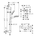 Zestaw Prysznicowy Crometta Vario Combi 1001 27812400 Hansgrohe Zestaw Prysznicowy Crometta Vario Combi 1001 27812400 Hansgrohe