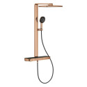 System Prysznicowy Z Termostatem Rainshower Aqua Pure 100961DA00 Grohe System Prysznicowy Z Termostatem Rainshower Aqua Pure 100961DA00 Grohe