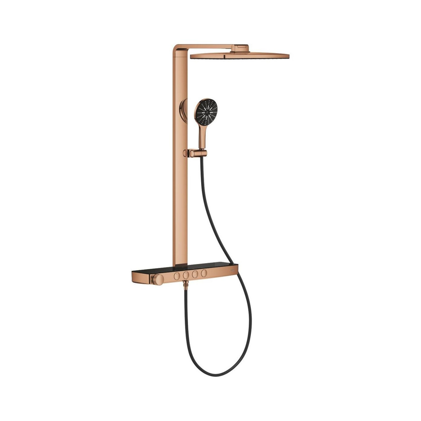 System Prysznicowy Z Termostatem Rainshower Aqua Pure 100961DA00 Grohe System Prysznicowy Z Termostatem Rainshower Aqua Pure 100961DA00 Grohe