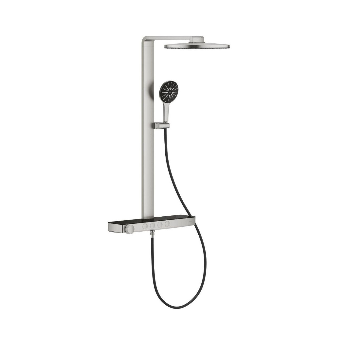 System Prysznicowy Z Termostatem Rainshower Aqua Pure 101680DC00 Grohe System Prysznicowy Z Termostatem Rainshower Aqua Pure 101680DC00 Grohe