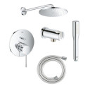 Zestaw Prysznicowy Essence Chrom 24167001+26558000+26658000+27400000+28364001 Grohe Zestaw Prysznicowy Essence Chrom 24167001+26558000+26658000+27400000+28364001 Grohe