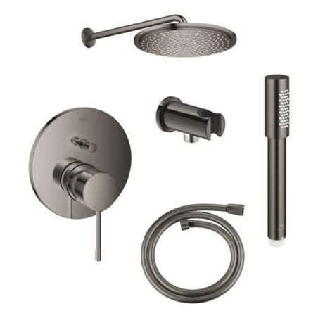 Zestaw Prysznicowy Essence Hard Graphite 24167A01+26066A00+28362A00+26866A00+26658A00 Grohe