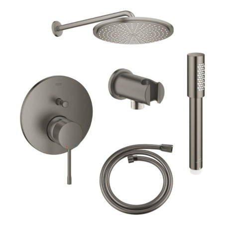 Zestaw Prysznicowy Essence Brushed Hard Graphite 24167AL1+26066AL0+28362A01+26866AL0+26658AL0 Grohe