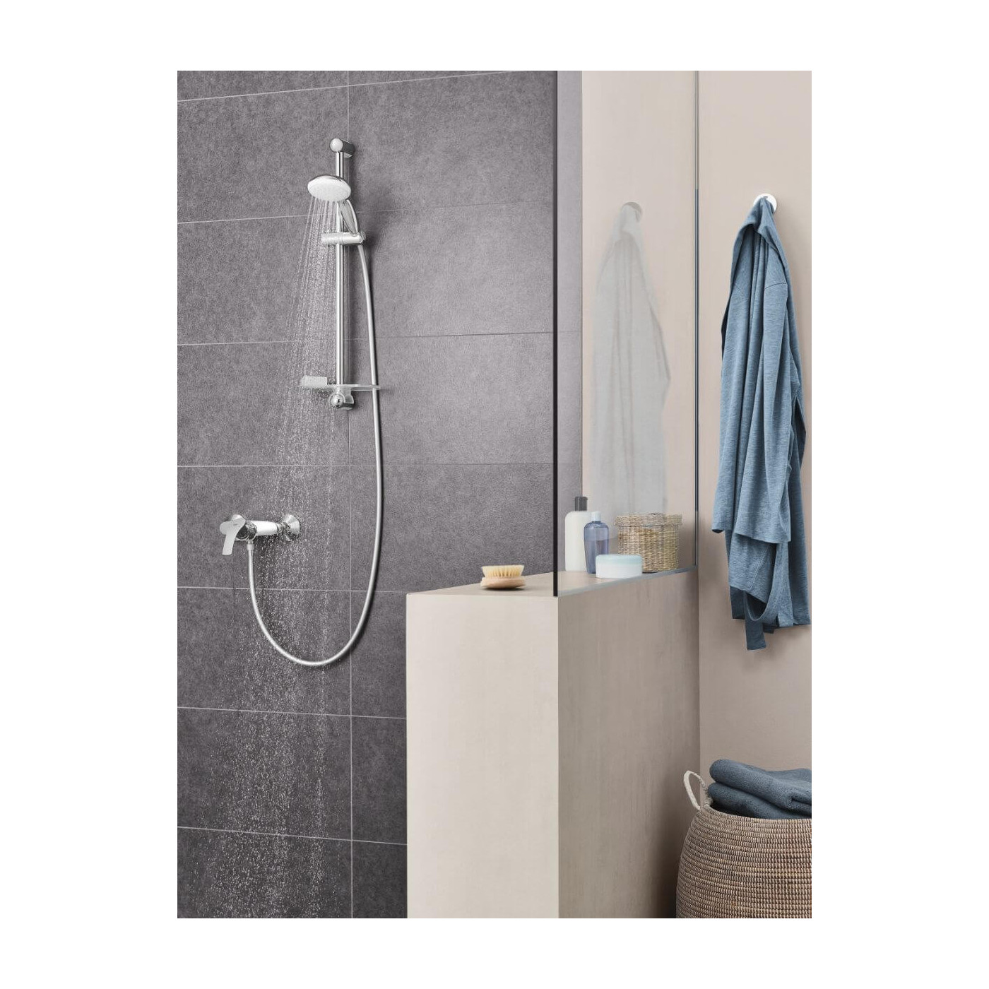 Zestaw Natryskowy New Tempesta 2 Strumienie 27926001 Grohe Zestaw Natryskowy New Tempesta 2 Strumienie 27926001 Grohe