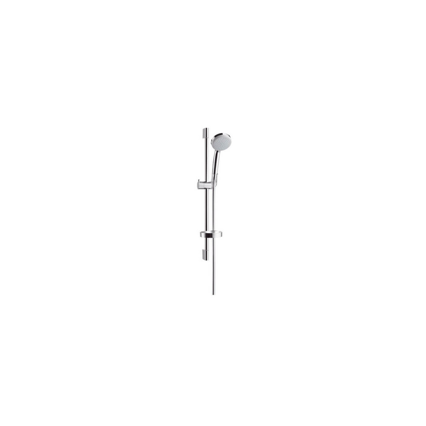 Zestaw Prysznicowy Z Drążkiem 65 cm I Mydelniczką Croma 100 Vario EcoSmart Chrom 27776000 Hansgrohe Zestaw Prysznicowy Z Drążkiem 65 cm I Mydelniczką Croma 100 Vario EcoSmart Chrom 27776000 Hansgrohe