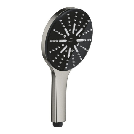 Słuchawka Prysznicowa 3 Strumienie Rainshower Stal Nierdzewna 101676DC00 Grohe