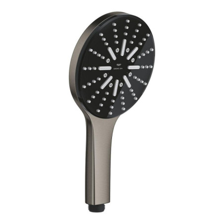 Słuchawka Prysznicowa 3 Strumienie Rainshower Brushed Hard Graphite 101676AL00 Grohe