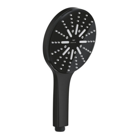 Słuchawka Prysznicowa 3 Strumienie Rainshower Phantom Black 101676KF00 Grohe