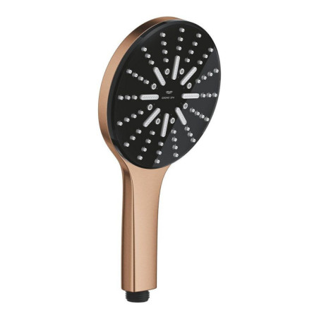 Słuchawka Prysznicowa 3 Strumienie Rainshower Brushed Warm Sunset 101676DL00 Grohe