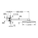 Deszczownica Z Ramieniem 430 mm 2 Strumienie Rainshower SmartActive 310 Cube 26479000 Grohe Deszczownica Z Ramieniem 430 mm 2 Strumienie Rainshower SmartActive 310 Cube 26479000 Grohe
