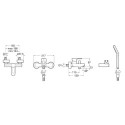 Bateria Wannowa Ze Słuchawką L20 A5A0109C02 Roca Bateria Wannowa Ze Słuchawką L20 A5A0109C02 Roca