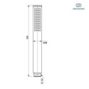 Zestaw Natryskowy Termostatyczny Ceratherm Z Deszczownicą Czarny Mat A7573XG Ideal Standard Zestaw Natryskowy Termostatyczny Ceratherm Z Deszczownicą Czarny Mat A7573XG Ideal Standard