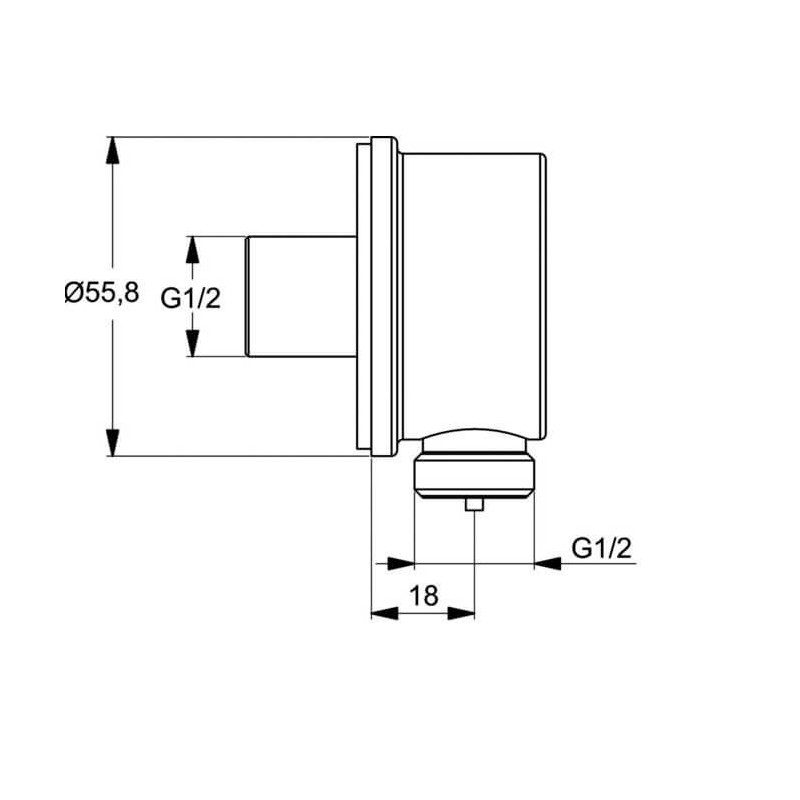 Zestaw Natryskowy Termostatyczny Ceratherm Z Deszczownicą Czarny Mat A7573XG Ideal Standard Zestaw Natryskowy Termostatyczny Ceratherm Z Deszczownicą Czarny Mat A7573XG Ideal Standard
