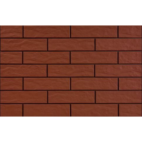Płytka Ścienna Rot Red Rustiko 24,5x6,5 Cerrad