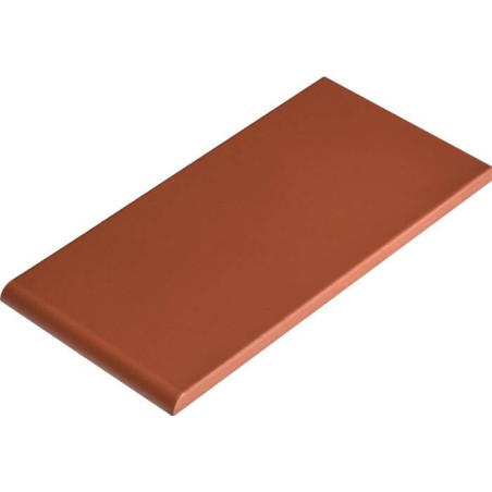 Parapet Gładki Rot Czerwony 14,8x30 Cerrad