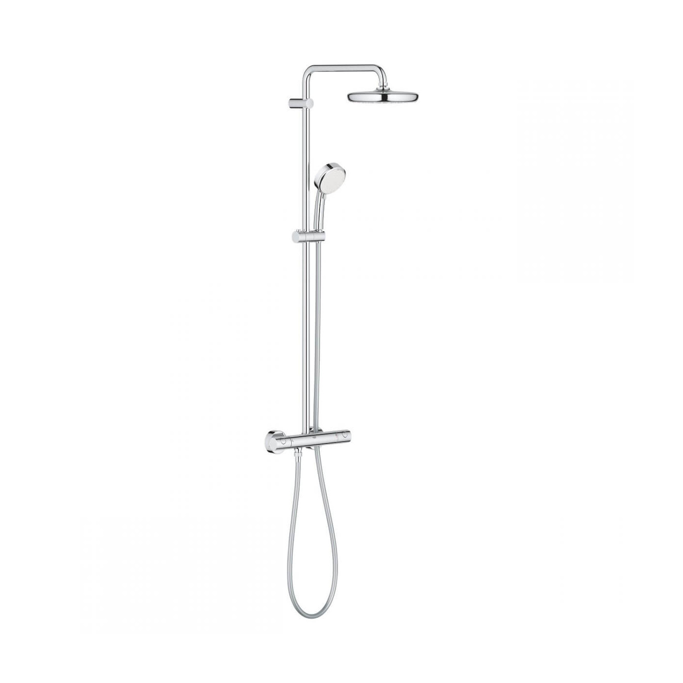 System Prysznicowy Z Termostatem Do Montażu Ściennego Tempesta Cosmopolitan 210 27922001 Grohe System Prysznicowy Z Termostatem Do Montażu Ściennego Tempesta Cosmopolitan 210 27922001 Grohe