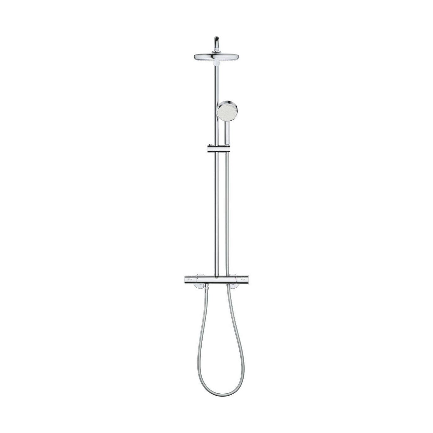 System Prysznicowy Z Termostatem Do Montażu Ściennego Tempesta Cosmopolitan 210 27922001 Grohe System Prysznicowy Z Termostatem Do Montażu Ściennego Tempesta Cosmopolitan 210 27922001 Grohe