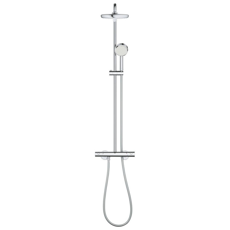 System Prysznicowy Z Termostatem Do Montażu Ściennego Tempesta Cosmopolitan 210 27922001 Grohe System Prysznicowy Z Termostatem Do Montażu Ściennego Tempesta Cosmopolitan 210 27922001 Grohe