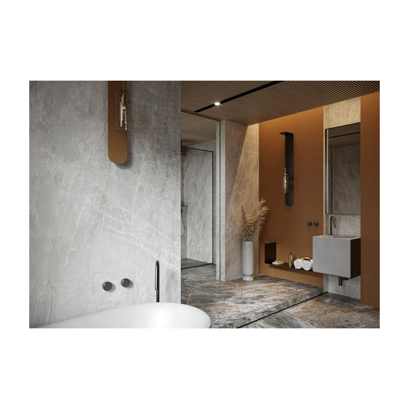 Płytka Gresowa Brazilian Quartzite Natural Poler 59,7x119,7 Cerrad x La Mania Home Płytka Gresowa Brazilian Quartzite Natural Poler 59,7x119,7 Cerrad x La Mania Home