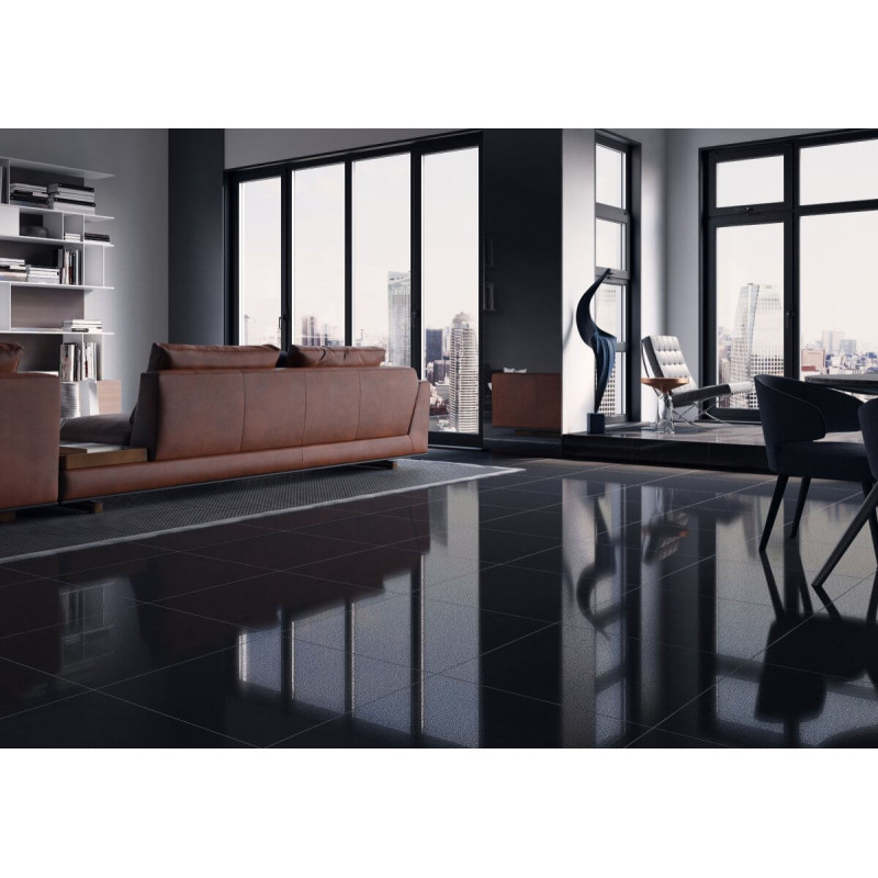 Płytka Cambia Black Lappato 59,7x59,7 Cerrad Płytka Cambia Black Lappato 59,7x59,7 Cerrad