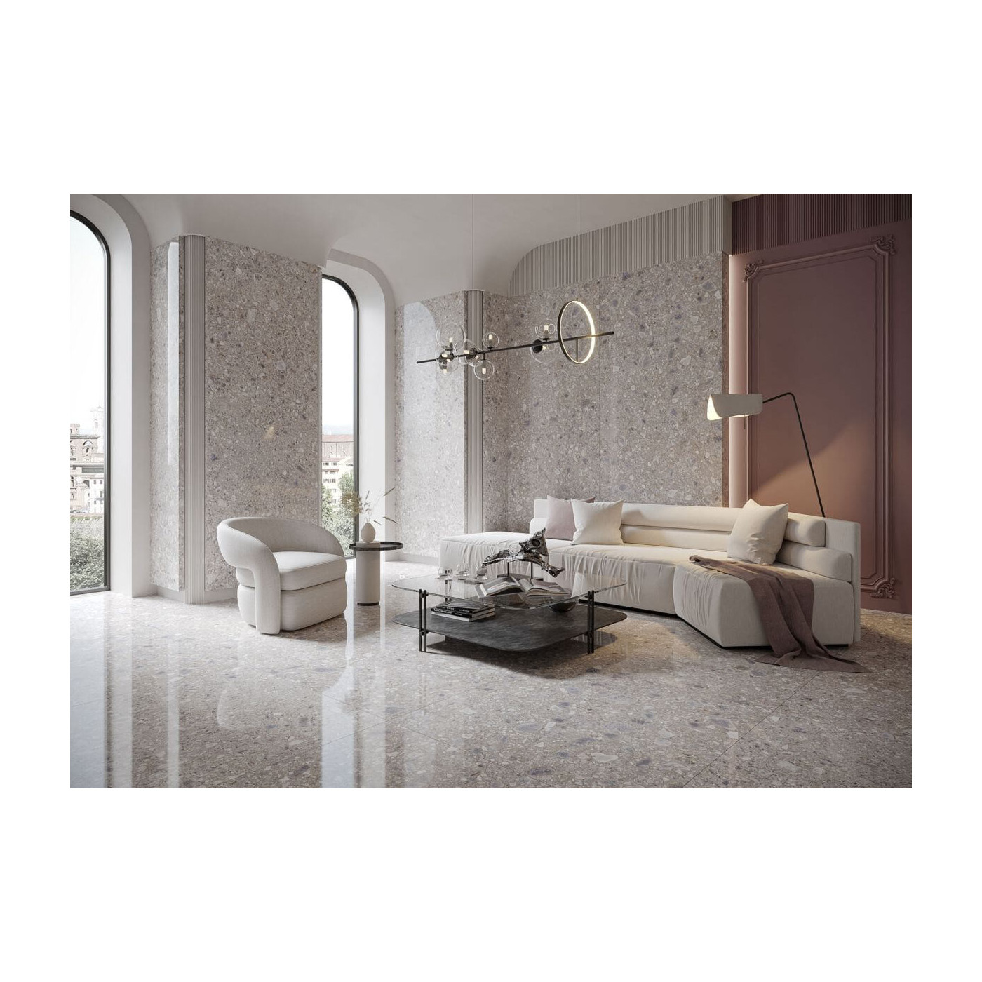 Płytka Gresowa Ceppo Nuovo Silver Mat 59,7x119,7 Cerrad x La Mania Home Płytka Gresowa Ceppo Nuovo Silver Mat 59,7x119,7 Cerrad x La Mania Home