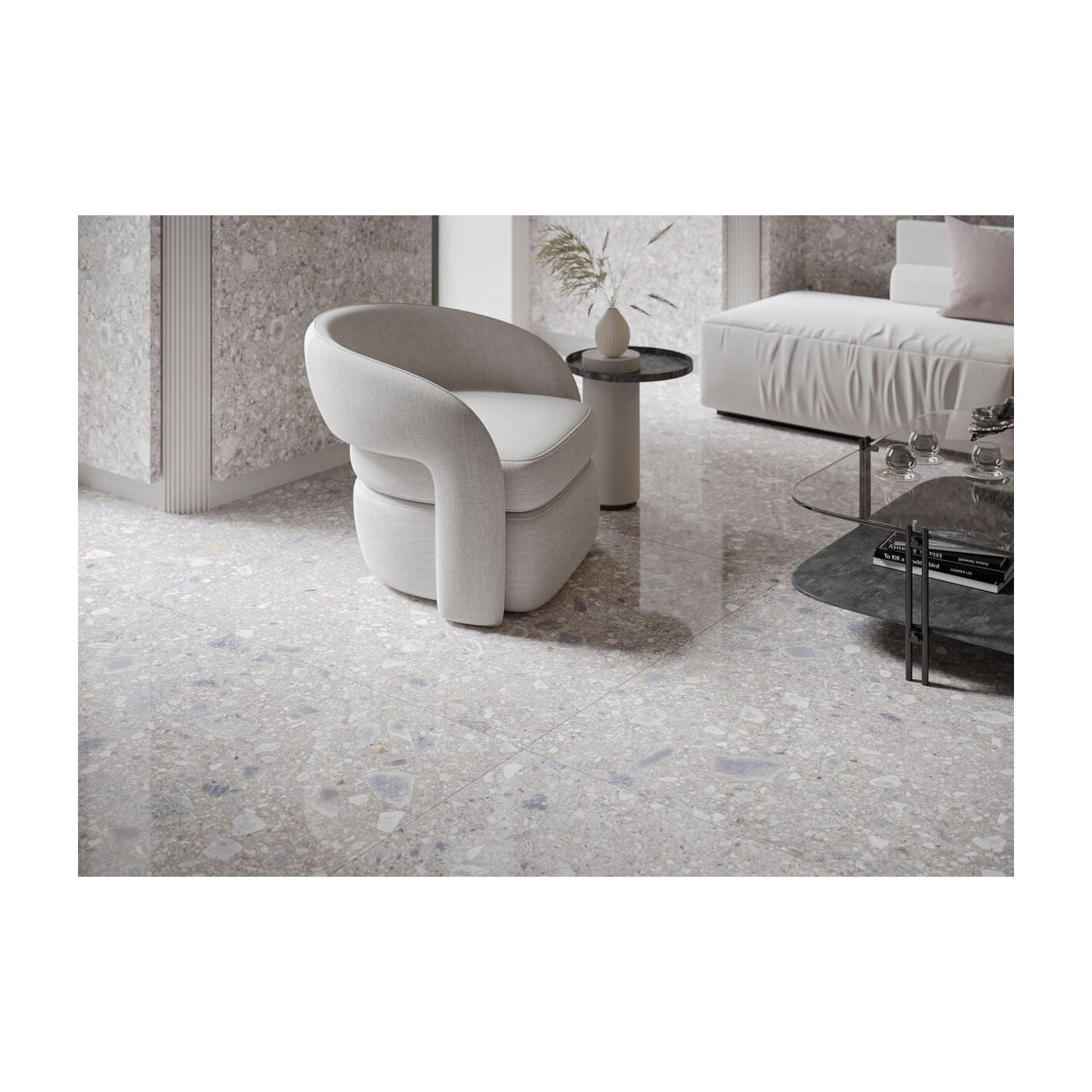 Płytka Gresowa Ceppo Nuovo Silver Mat 59,7x119,7 Cerrad x La Mania Home Płytka Gresowa Ceppo Nuovo Silver Mat 59,7x119,7 Cerrad x La Mania Home