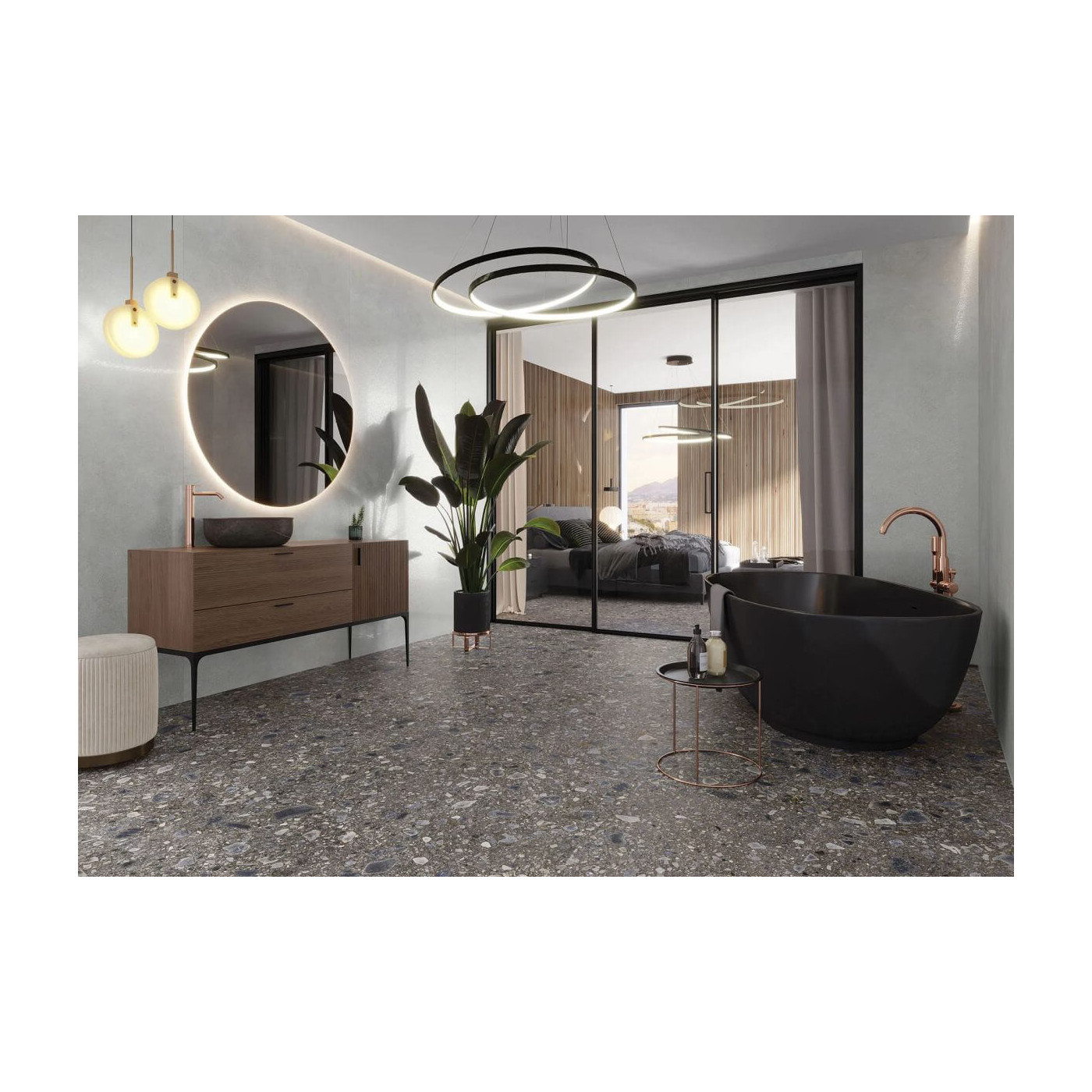 Płytka Gresowa Ceppo Nuovo Graphite Mat 59,7x119,7 Cerrad x La Mania Home Płytka Gresowa Ceppo Nuovo Graphite Mat 59,7x119,7 Cerrad x La Mania Home