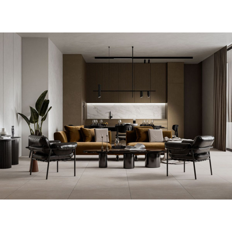 Płytka Podłogowa Modern Concrete Ivory Mat 119,7x59,7 Cerrad x La Mania Home Płytka Podłogowa Modern Concrete Ivory Mat 119,7x59,7 Cerrad x La Mania Home