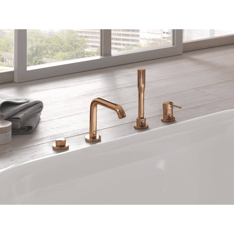 Bateria Wannowa Essence 4-Otworowa Warm Sunset 19578DA1 Grohe Bateria Wannowa Essence 4-Otworowa Warm Sunset 19578DA1 Grohe