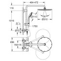 System Prysznicowy Euphoria 310 Z Termostatem 26075AL0 Grohe System Prysznicowy Euphoria 310 Z Termostatem 26075AL0 Grohe