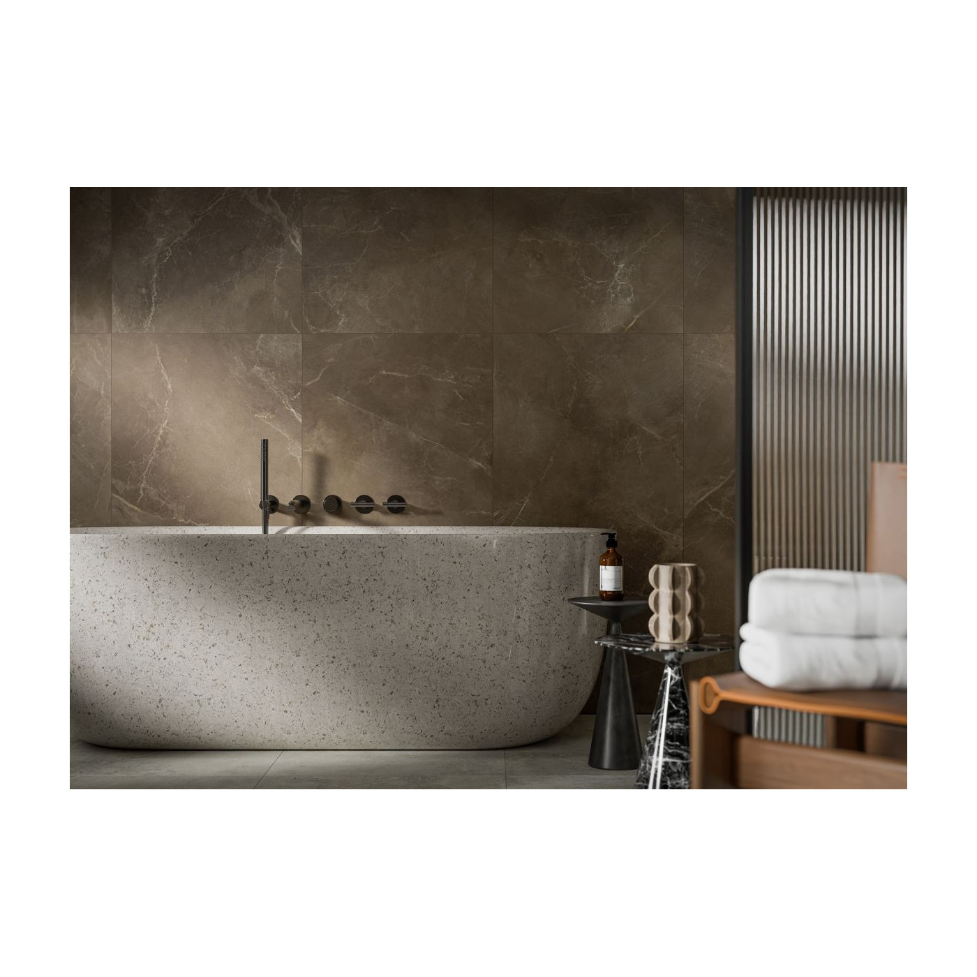 Płytka Podłogowa Softstone Brown Str. 119,7x59,7 Cerrad Płytka Podłogowa Softstone Brown Str. 119,7x59,7 Cerrad