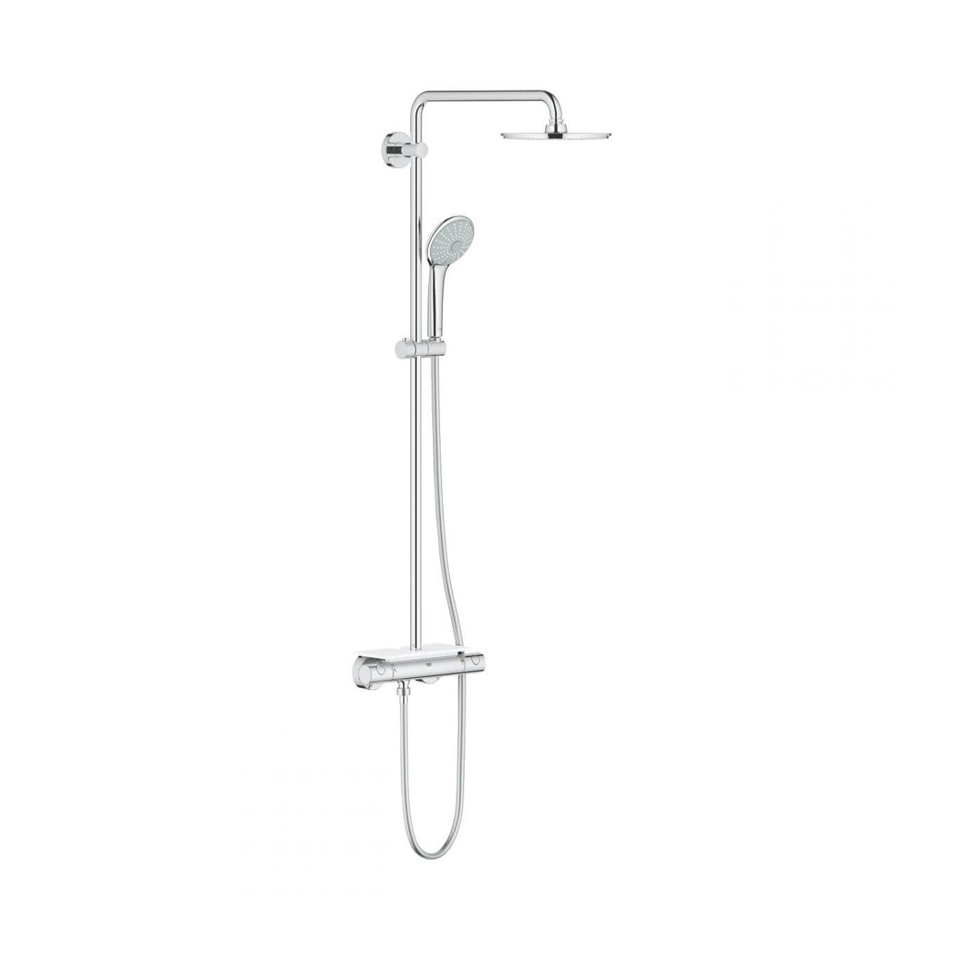 System Prysznicowy Z Termostatem Do Montażu Ściennego Euphoria System 210 26363000 Grohe System Prysznicowy Z Termostatem Do Montażu Ściennego Euphoria System 210 26363000 Grohe