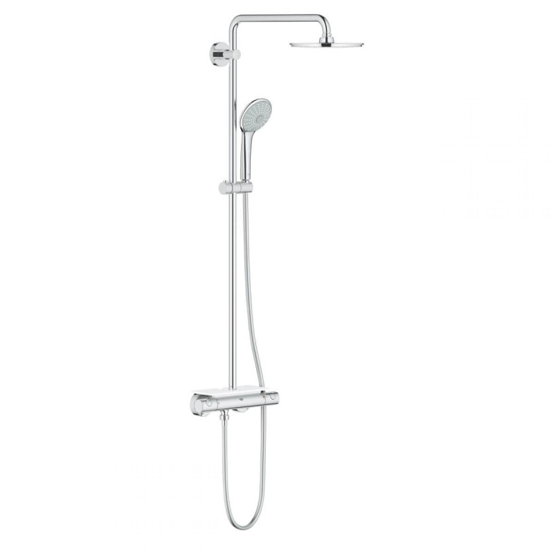 System Prysznicowy Z Termostatem Do Montażu Ściennego Euphoria System 210 26363000 Grohe System Prysznicowy Z Termostatem Do Montażu Ściennego Euphoria System 210 26363000 Grohe