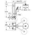 System Prysznicowy Z Termostatem Do Montażu Ściennego Euphoria System 210 26363000 Grohe System Prysznicowy Z Termostatem Do Montażu Ściennego Euphoria System 210 26363000 Grohe