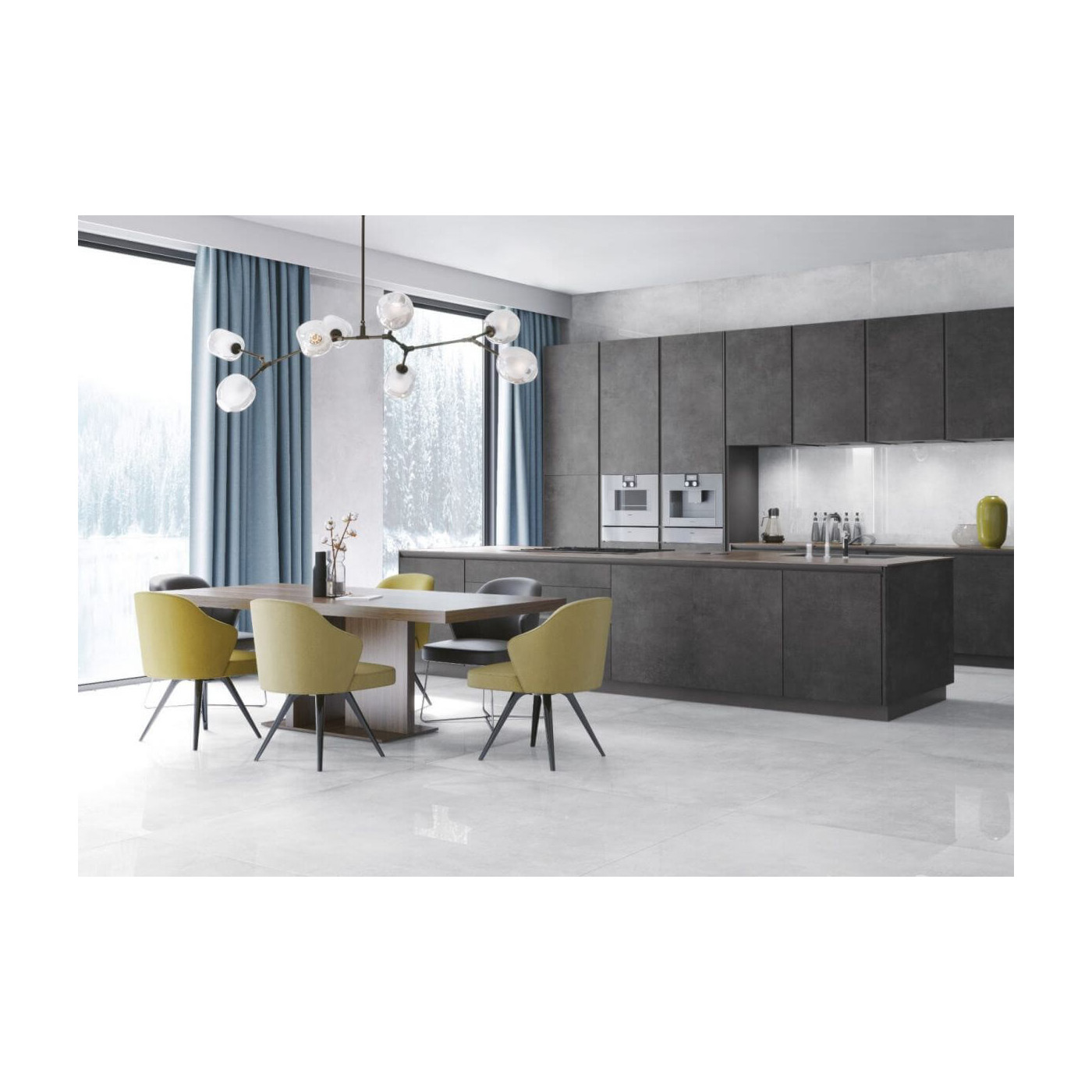 Płytka Concrete Anthracite Mat 59,7x59,7 Cerrad Płytka Concrete Anthracite Mat 59,7x59,7 Cerrad