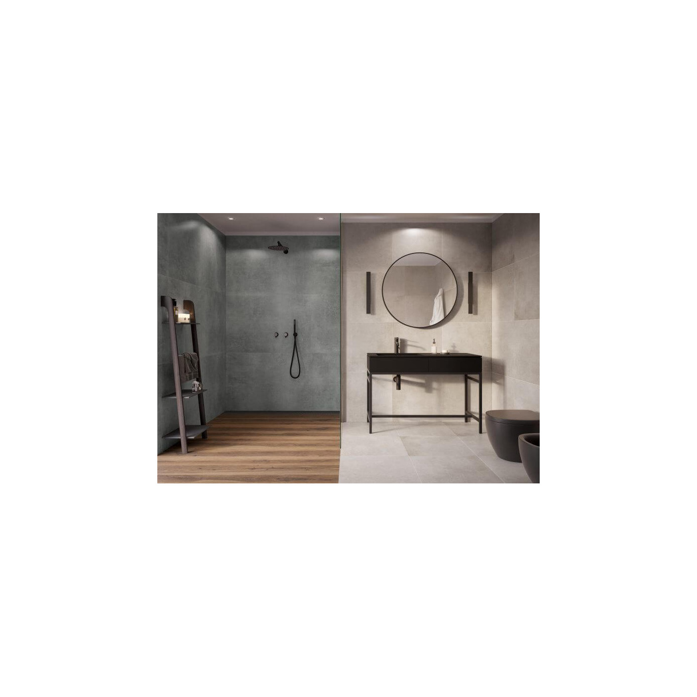 Płytka Concrete Graphite Mat 79,7x79,7 Cerrad Płytka Concrete Graphite Mat 79,7x79,7 Cerrad