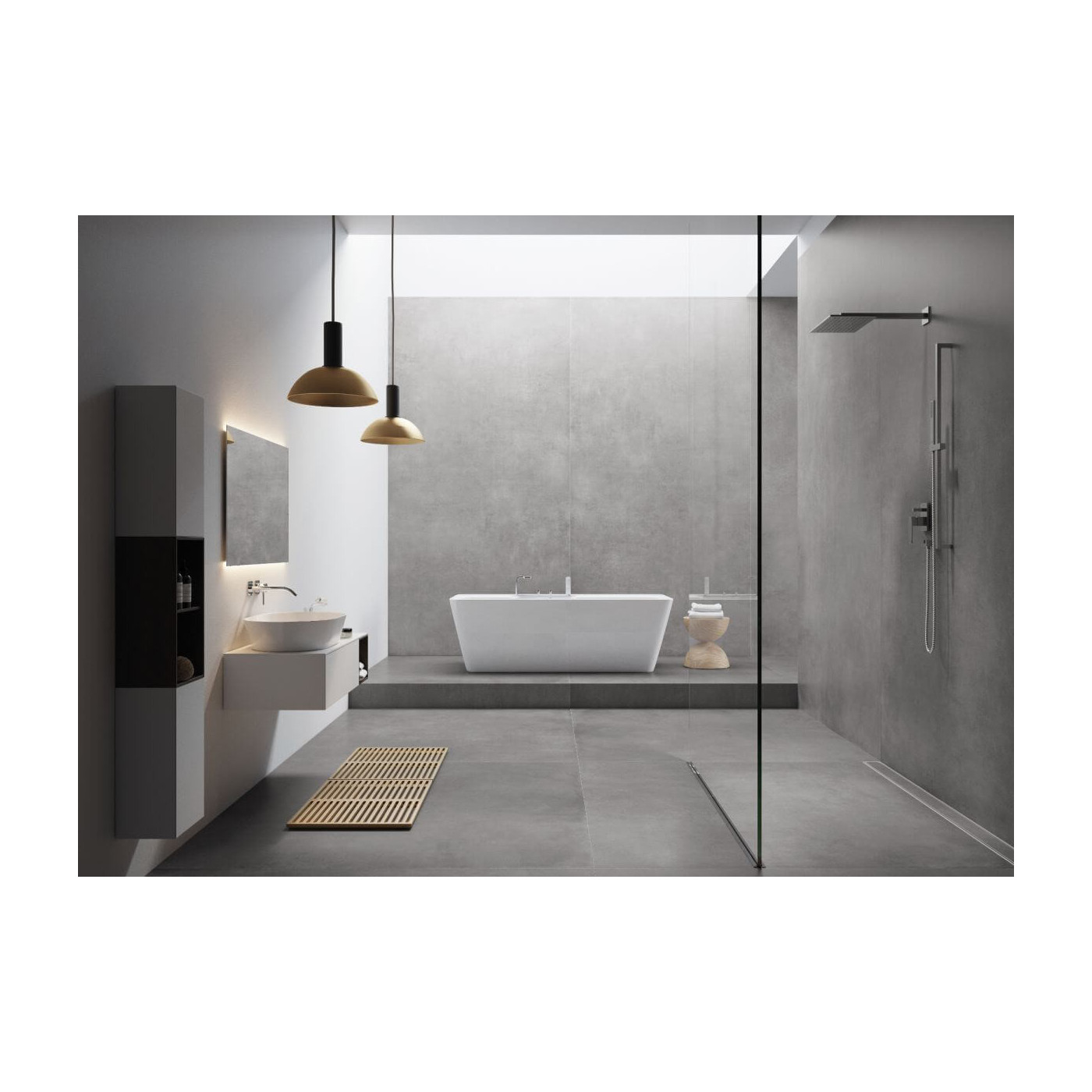 Płytka Concrete Graphite Mat 79,7x79,7 Cerrad Płytka Concrete Graphite Mat 79,7x79,7 Cerrad