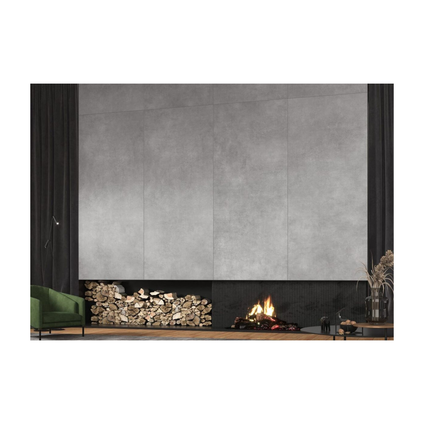 Płytka Concrete Graphite Mat 79,7x79,7 Cerrad Płytka Concrete Graphite Mat 79,7x79,7 Cerrad