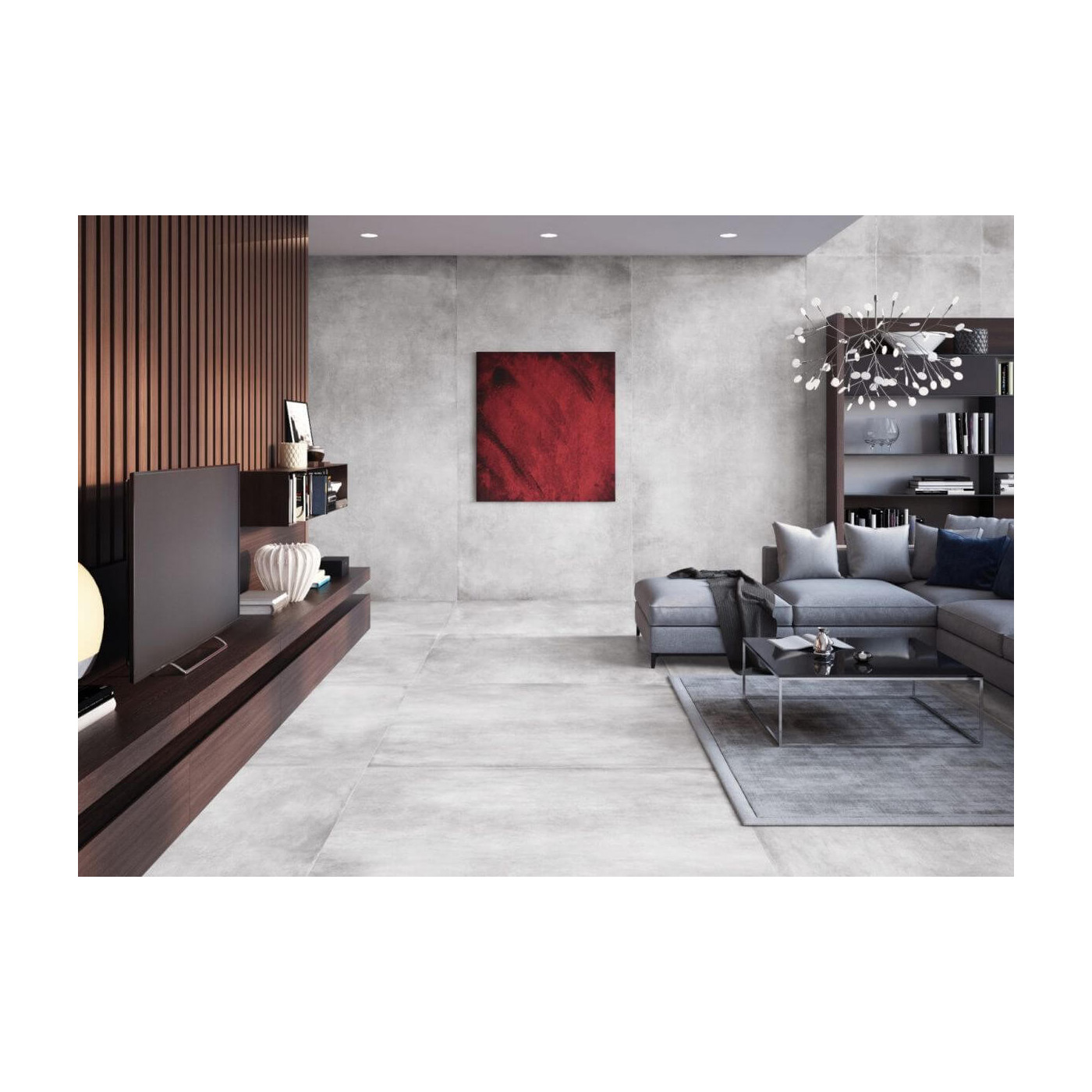 Płytka Concrete Gris Mat 119,7x119,7 Cerrad Płytka Concrete Gris Mat 119,7x119,7 Cerrad
