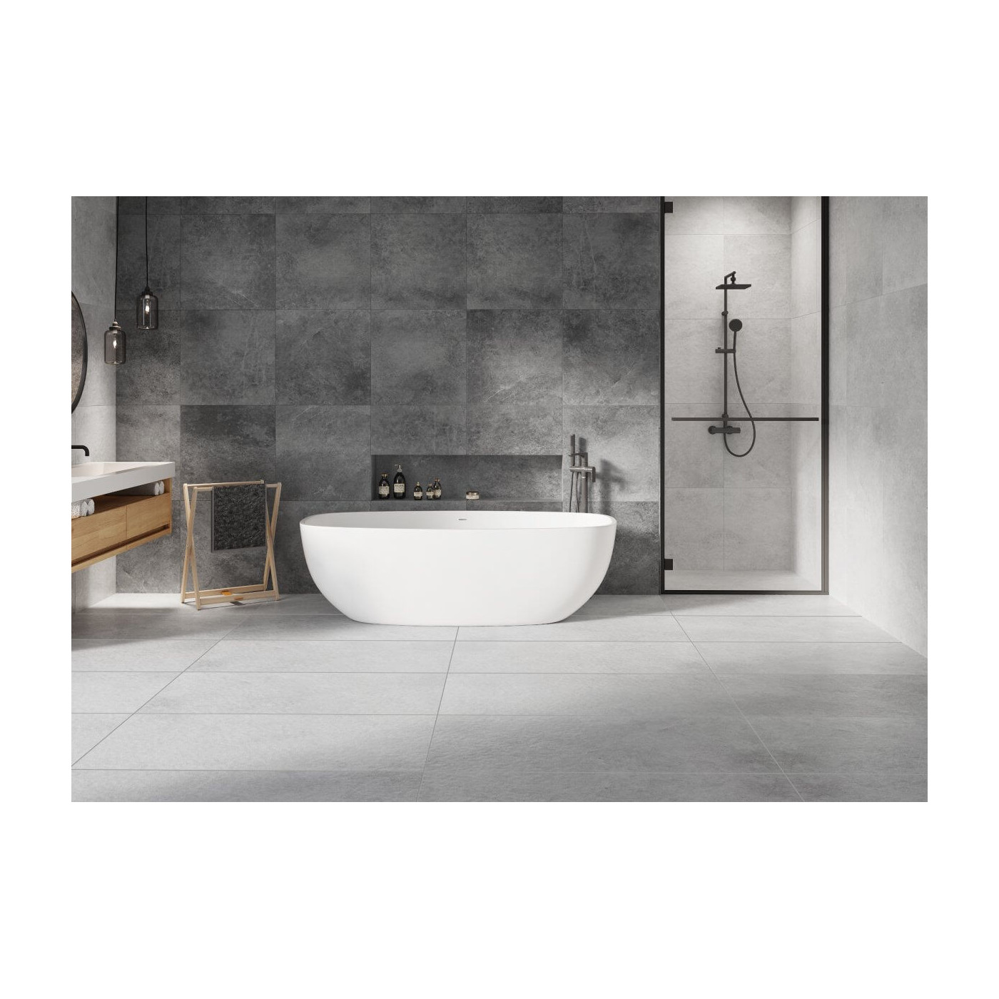 Płytka Tacoma Grey 119,7x119,7 Cerrad Płytka Tacoma Grey 119,7x119,7 Cerrad