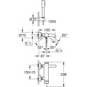 Zestaw Wannowy Essence 33628001 Grohe Zestaw Wannowy Essence 33628001 Grohe