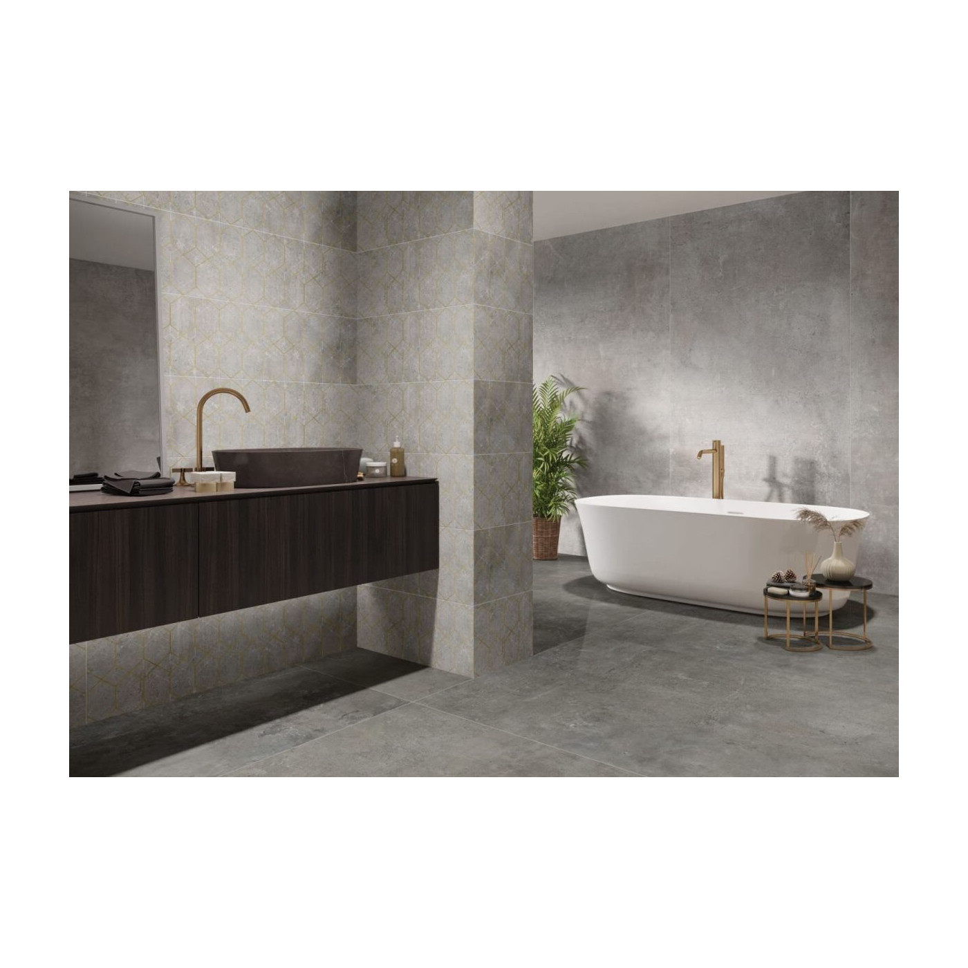 Gres Softcement Silver Poler 59,7x59,7 Cerrad Gres Softcement Silver Poler 59,7x59,7 Cerrad