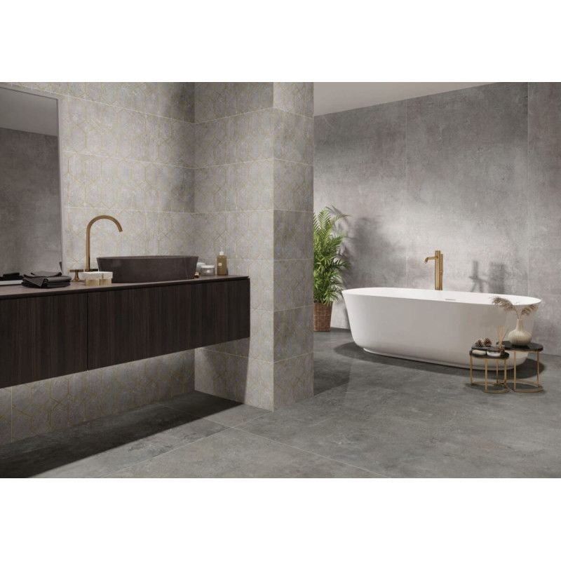 Gres Softcement Silver Poler 59,7x59,7 Cerrad Gres Softcement Silver Poler 59,7x59,7 Cerrad