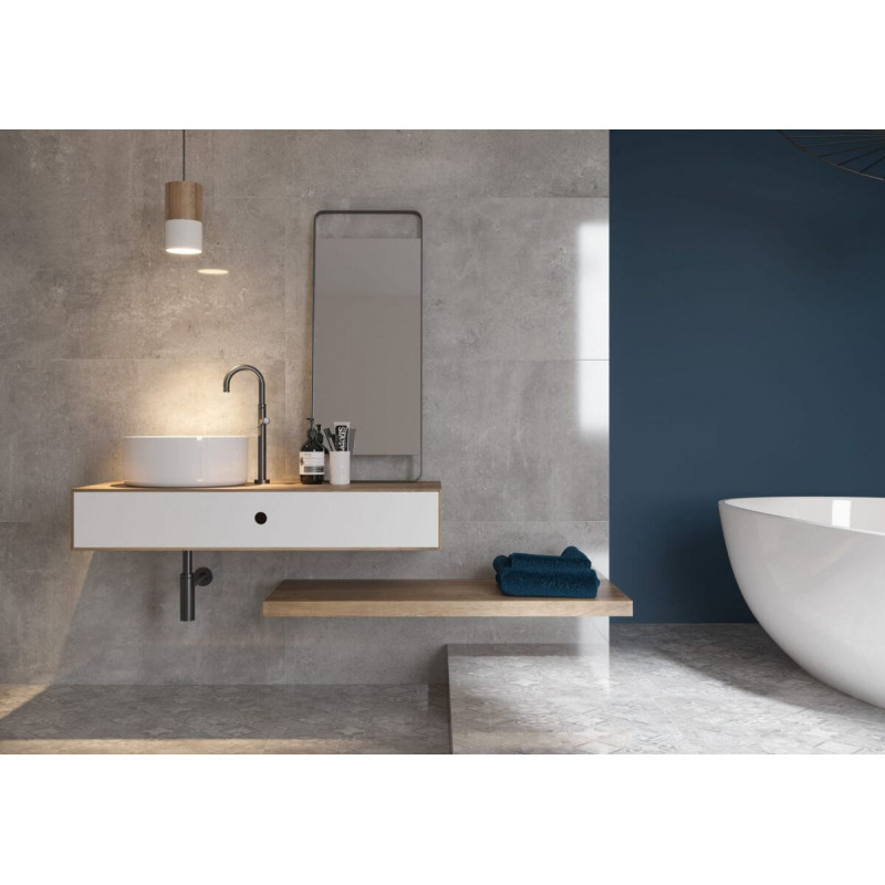 Gres Softcement Silver Poler 59,7x59,7 Cerrad Gres Softcement Silver Poler 59,7x59,7 Cerrad